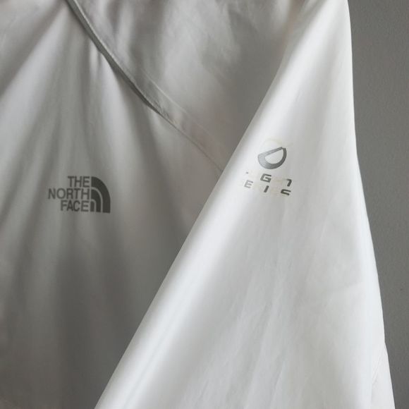 North Face Flight Series Womens White & Gray Light Windbreaker Jacket Size Large - Picture 4 of 9